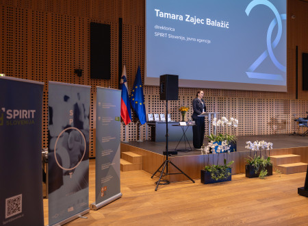 Nagovor direktorice SPIRIT Slovenija